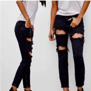 One Teaspoon Free birds Distress Jeans